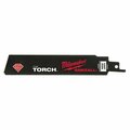 Milwaukee Tool 6 in. Diamond Grit The Torch Sawzall Blade Single ML48-00-1440